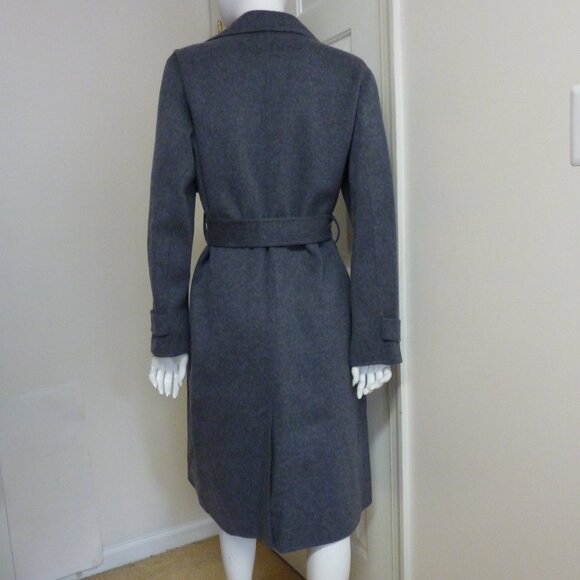 Theory 'Oaklane DF New Divide' Wool & Cashmere Coat - Picture 4 of 5